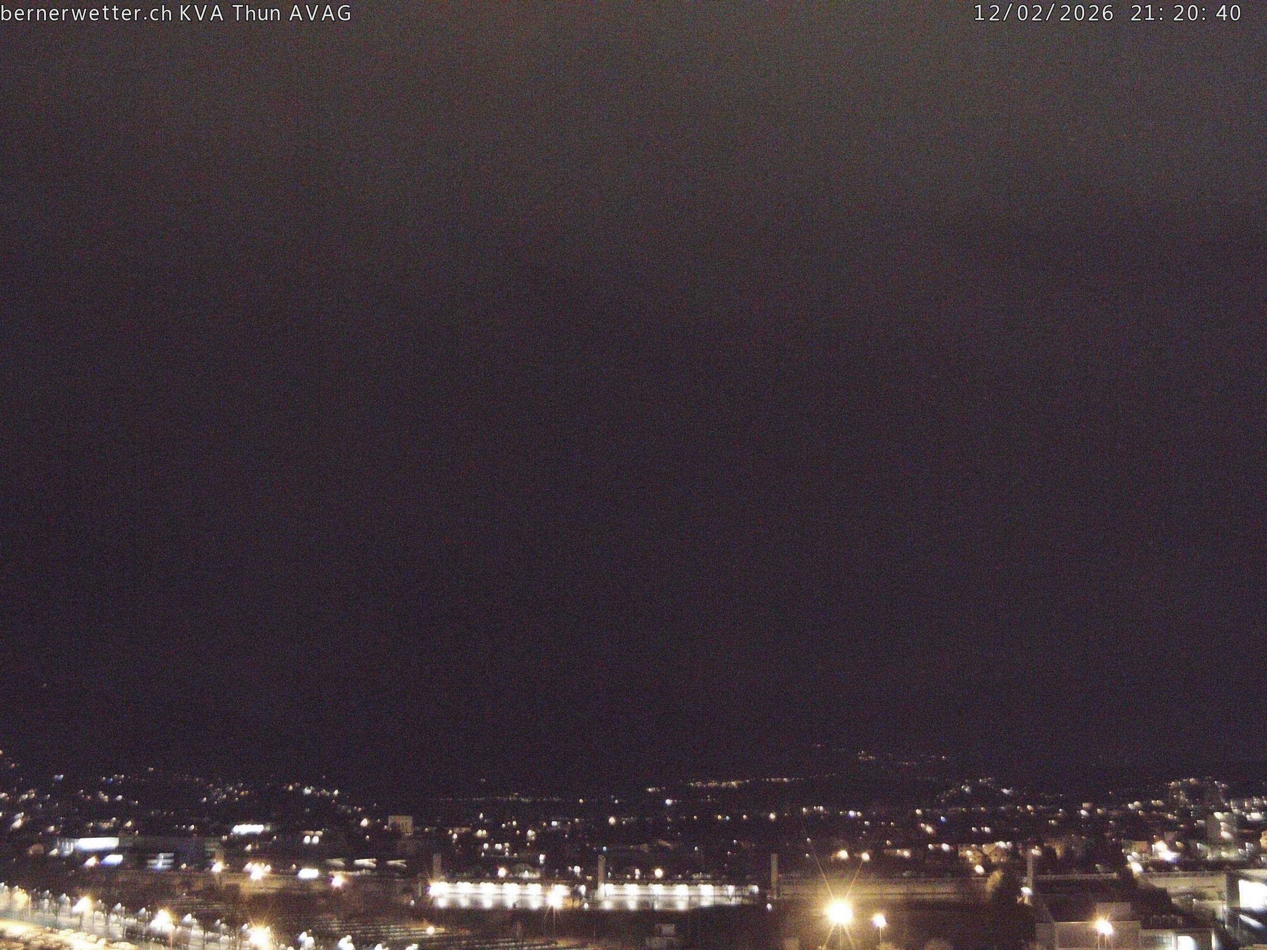 Wetterkamera in Thun, Sicht auf Berner Alpen und Jura