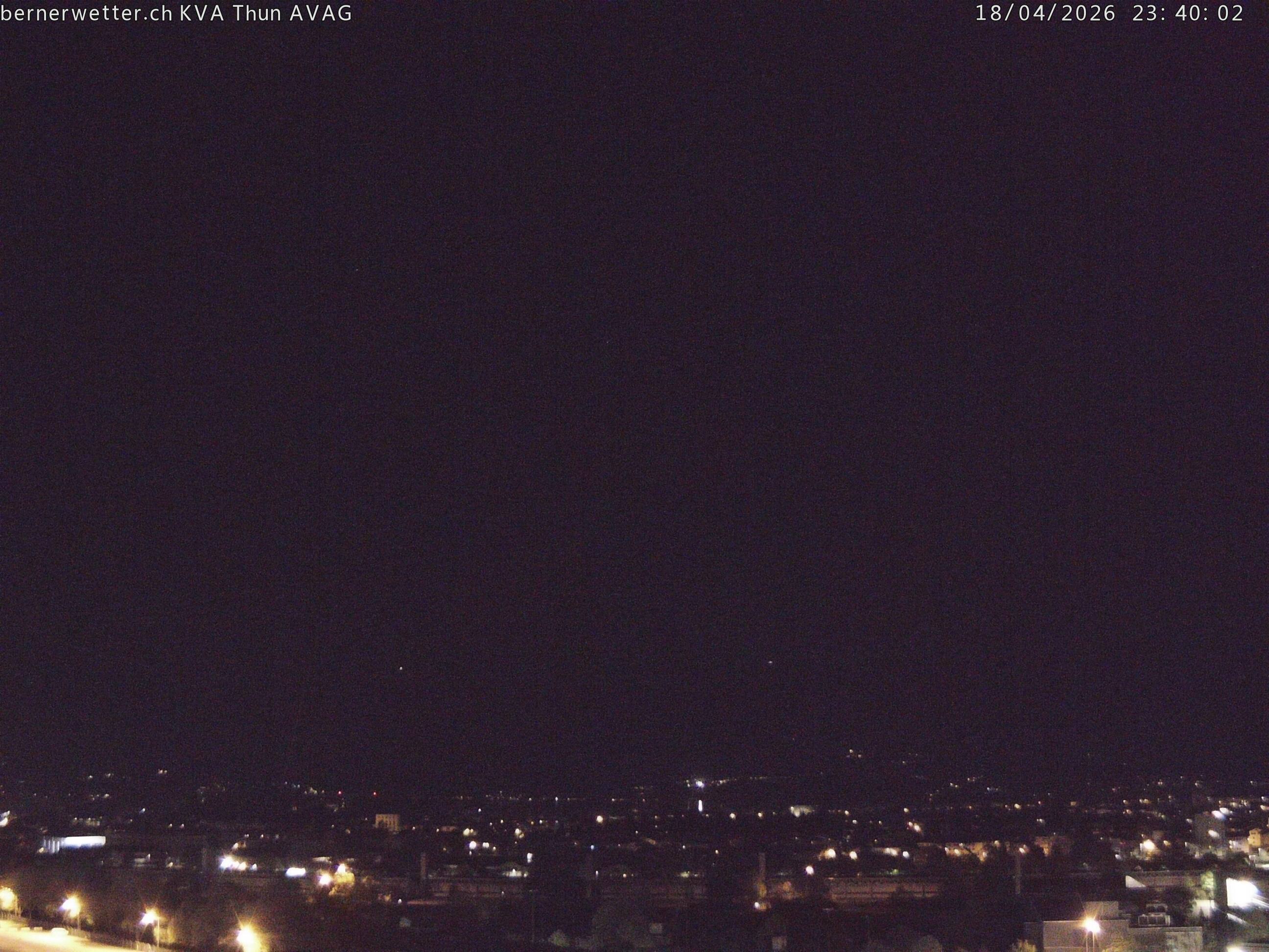 Wetterkamera in Thun, Sicht auf Berner Alpen und Jura